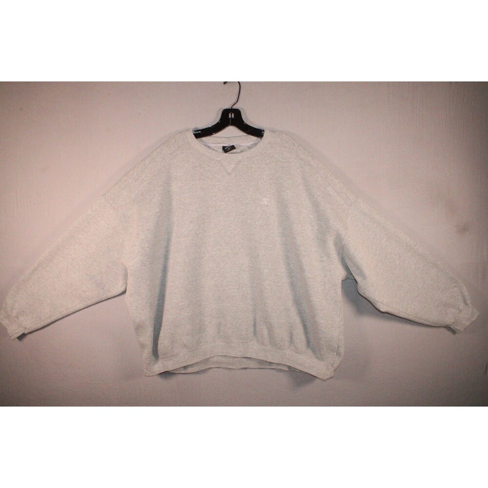 Vintage Starter Men’s 3XL Gray Crewneck Sweatshirt Embroidered Logo Made in Mex